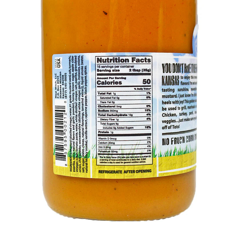 Meat Mitch Yellow Brick Road Sauce - Pack of 2