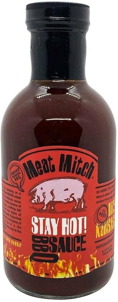 Meat Mitch Stay Hot! BBQ Sauce - Pack of 2