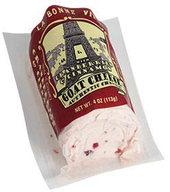 Cranberry Cinnamon Goat Cheese, La Bonne Vie - 4 oz  - Pack of 4