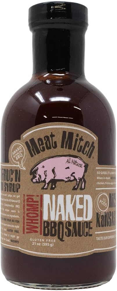 Meat Mitch WHOMP! Naked BBQ Sauce - Pack of 2
