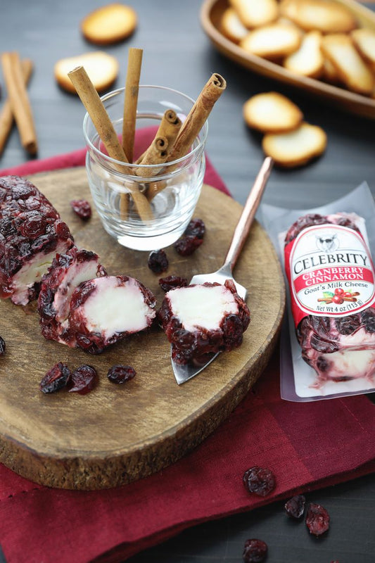 Montchevre Cranberry Cinnamon Goat Cheese - 10.5 oz - Pack of 3