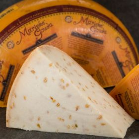 Marieke Gouda Cheese with Foenegreek, Wheel - 16 lb