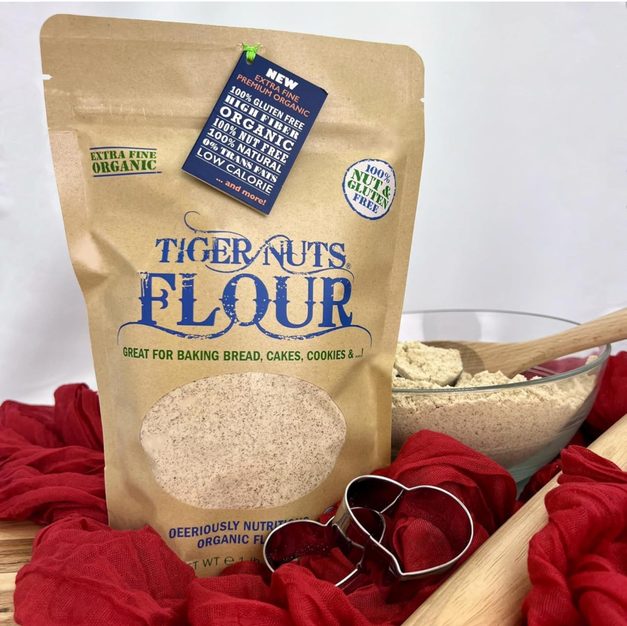 Organic Tigernut Flour - 1 lb