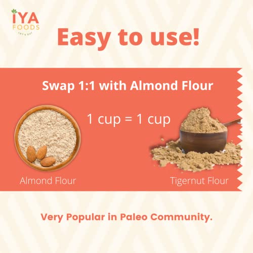 Fine TigerNut Flour - 5 lb - Non-GMO, Gluten Free