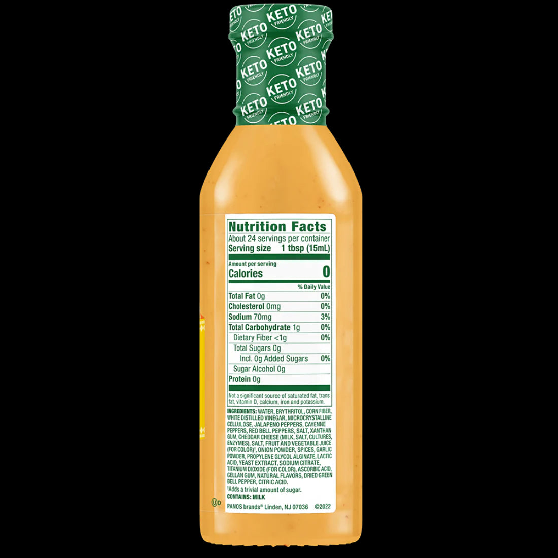 Walden Farms Street Taco Sauce Queso - Calorie-Free, Gluten-Free, Low Carb, Keto-Friendly, Sugar-Free, Creamy Queso Flavor, 12 oz each - Pack of 2