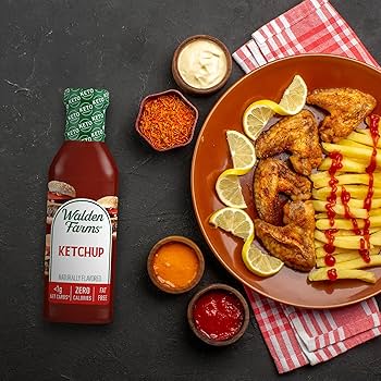 Walden Farms Calorie Free Ketchup - Gluten Free, Sugar Free Ketchup,Seafood Sauce & Original BBQ Sauce , 12 oz - Pack of 3