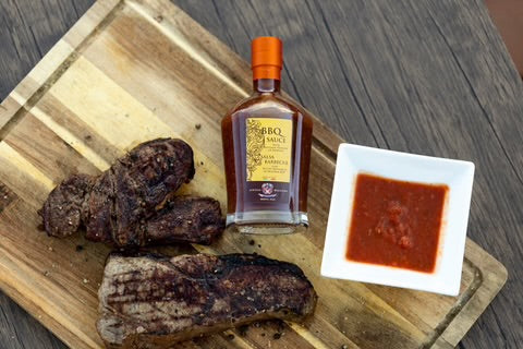 Italian BBQ Sauce With Balsamic Vinegar of Modena, Aged 25-30 Years, 250ml - 8.8 oz, Imported from Italy