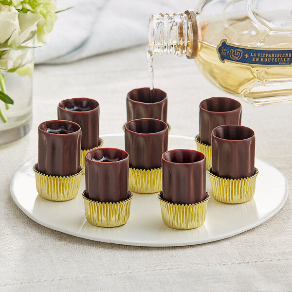 Gourmet Dark or Milk Chocolate Liqueur Cup - 154/Case