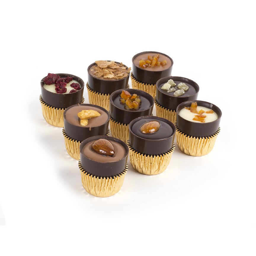 Vegan Certified Parve Chocolate Liquor & Dessert Shot Cups - includes 12