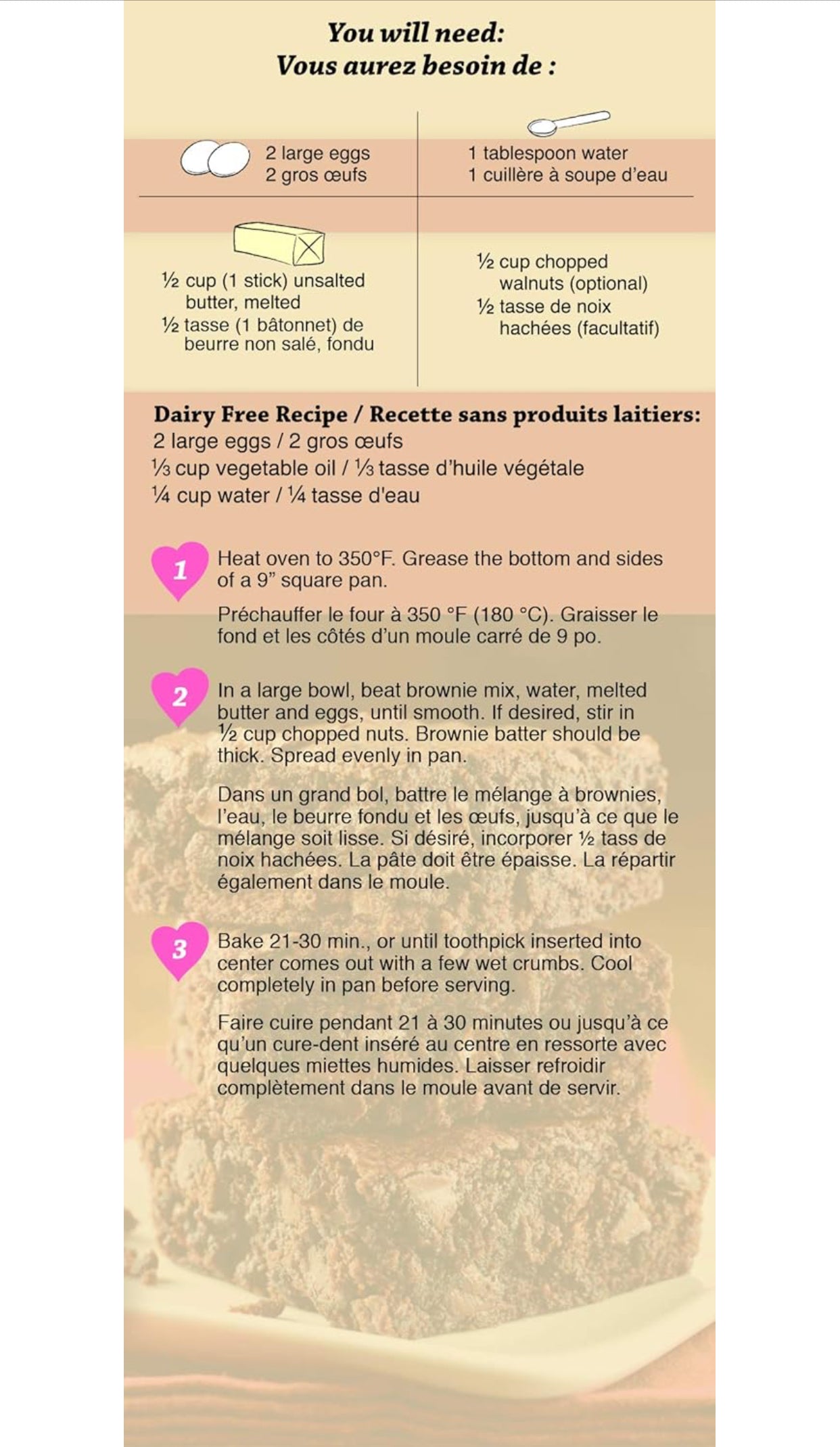 Gluten Free Fudge Brownie Gourmet Brownie Mix - Non-GMO, Kosher, Rice Free, Soy Free, Dairy Free, Peanut Free, No Preservatives, No Artificial Flavors or Colors - 17 oz