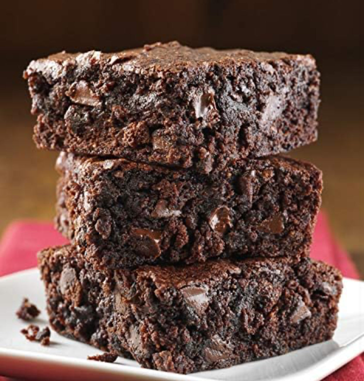Gluten Free Fudge Brownie Gourmet Brownie Mix - Non-GMO, Kosher, Rice Free, Soy Free, Dairy Free, Peanut Free, No Preservatives, No Artificial Flavors or Colors - 17 oz