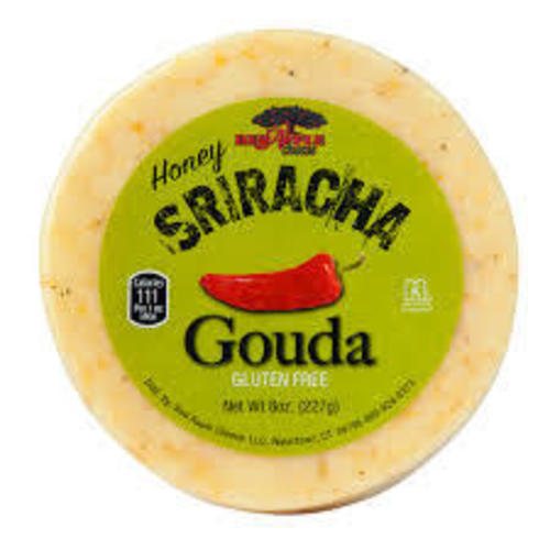 Honey Sriracha Gouda Cheese, 8 oz - Pack of 2
