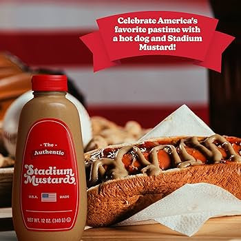 The Authentic Stadium Mustard. From Cleveland's Famed Municipal Stadium - Pack of 2
