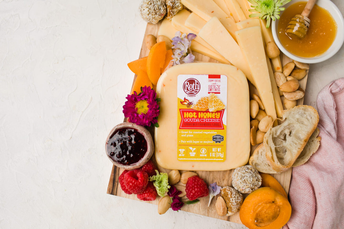 Hot Honey Gouda Cheese, 1 lb