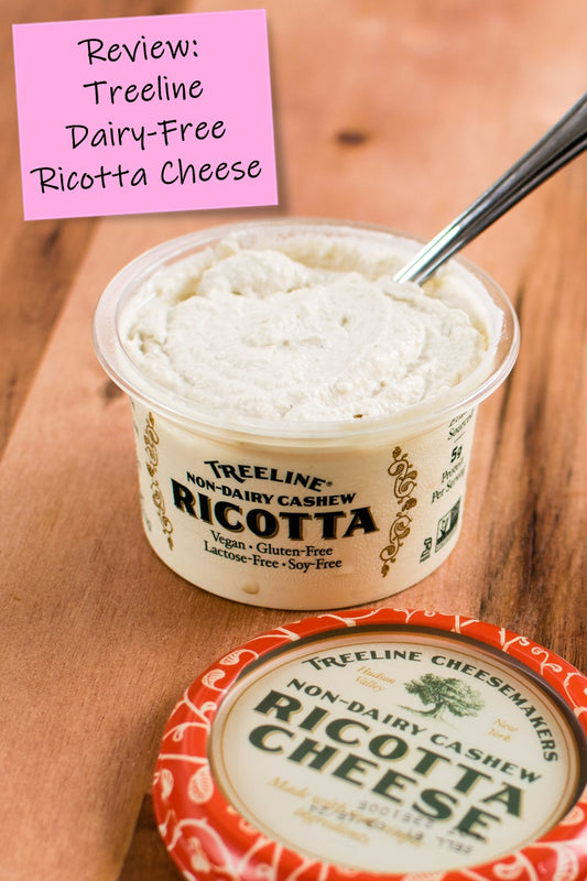 Treeline Non-Dairy Vegan Cashew Ricotta Cheese - Pack of 2