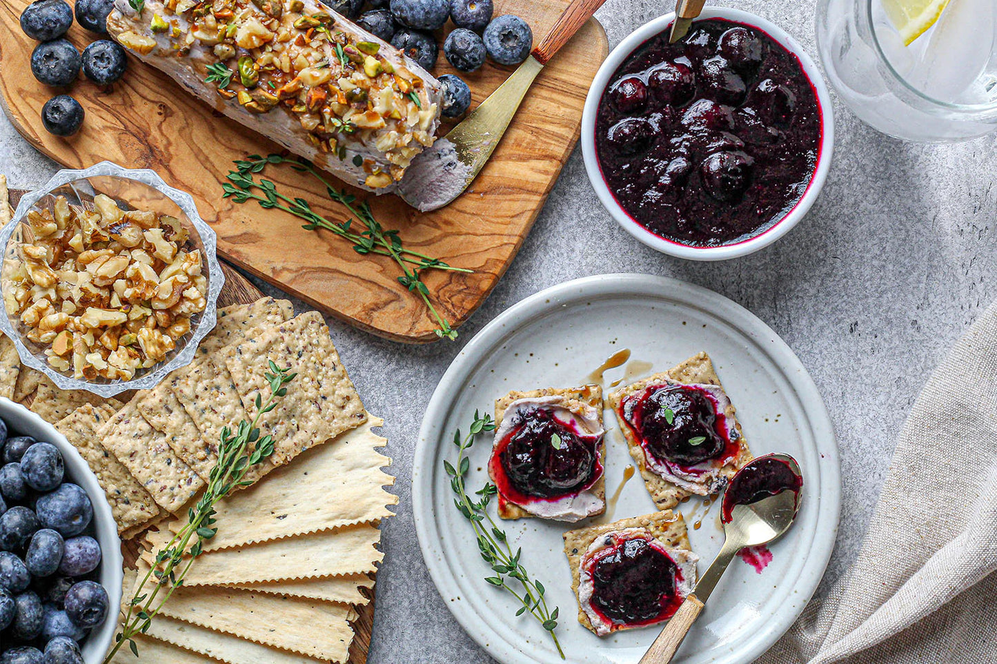 Treeline Blueberry Vegan Goat Style Cashew Cheese - Voted BEST VEGAN CHEESE by USA Today's Reader's Choice Awards! - Pack of 2