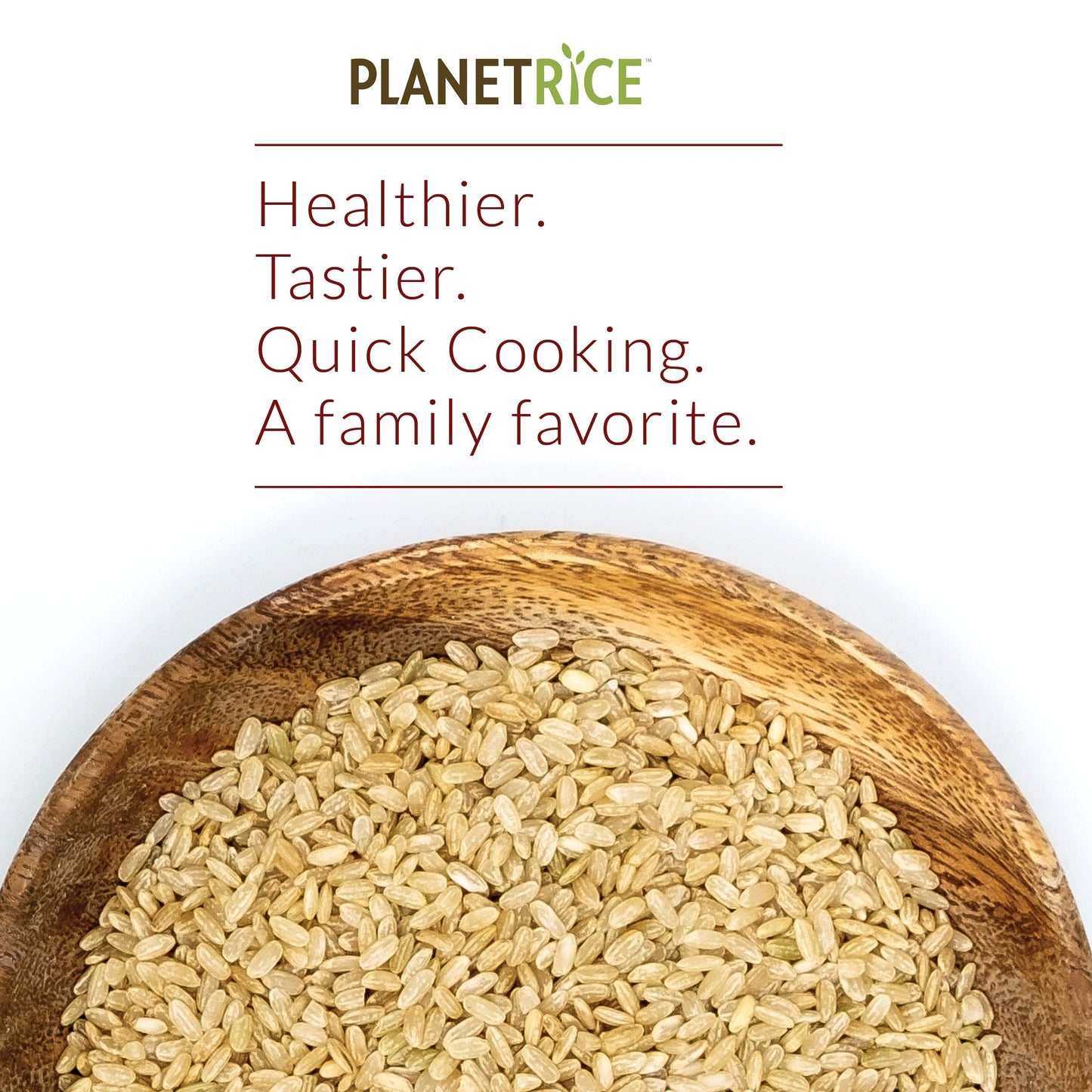 Planet Rice Sprouted Brown Rice - Gaba Rice Gluten Free, Vegan, Paleo - Pack of 6