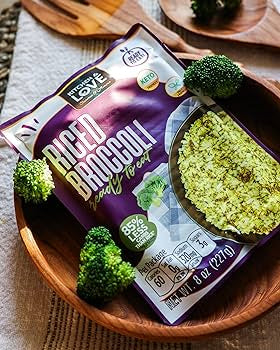 Kitchen & Love Riced Broccoli 8 oz (6 Pack)