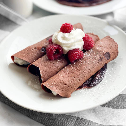 ProDough Chocolate Pancake and Waffle Mix - Gluten Free, Low Carb, High Protein Pancake Mix