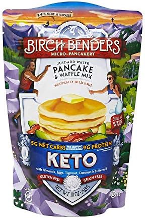 Birch Benders Griddle Cakes, Pancake Waffle Mix Keto, 10 oz - Pack of 2