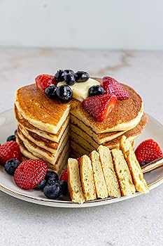 TruEats Pancake & Waffle Mix - Diabetic Friendly, Protein & Fiber Rich, Low Glycemic & Gluten Free, No Sugar Added, Vegan Friendly, Dairy Free, Plant Based, Sweetened with Monk Fruit Sweetener - Pack of 2