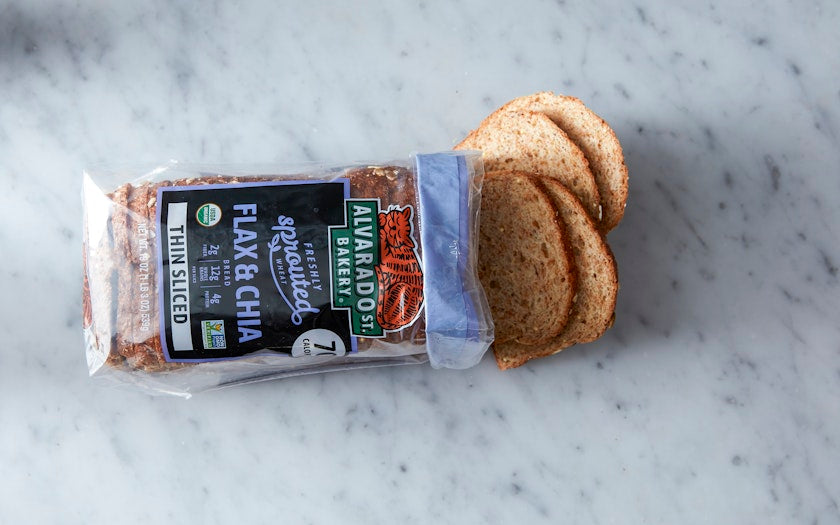 Alvarado Street Bakery Alvarado St. Bakery Thin Sliced Sprouted Wheat Flax And Chia Bread - Pack of 6