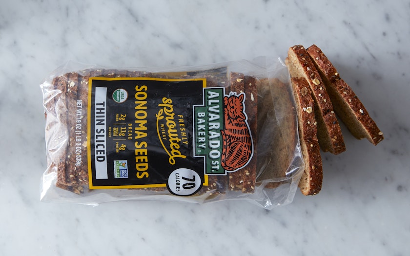 Alvarado Street Bakery Alvarado St. Bakery Thin Sliced Sprouted Wheat Sonoma Seeds Bread - Pack of 6