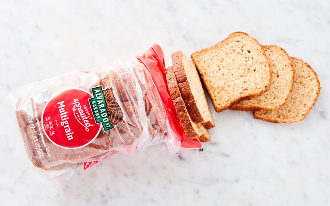 Alvarado Street Bakery Organic Sprouted Wheat Multi-Grain Bread - Pack of 6