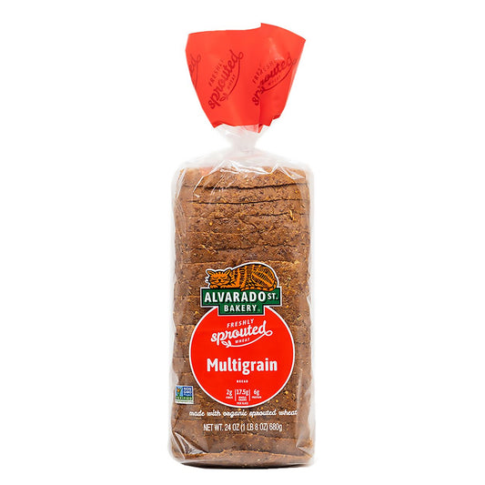 Alvarado Street Bakery Organic Sprouted Wheat Rye Seed Bread - Pack of 6
