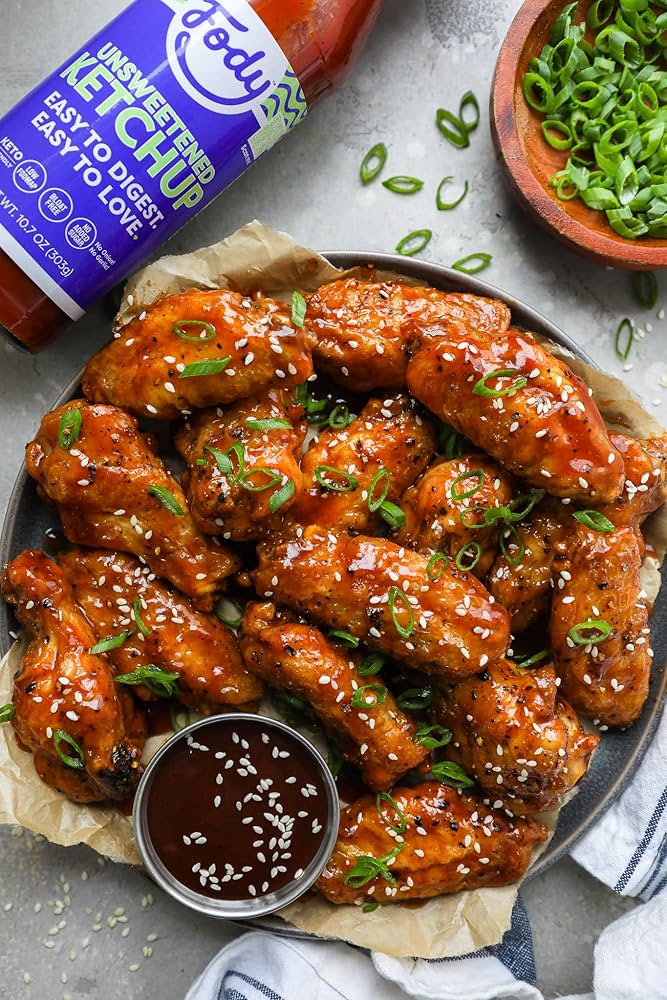 Fody Foods Vegan Tomato Variety Ketchup - Regular & Unsweetened,  Keto Friendly Condiment, Non GMO - Pack of 2