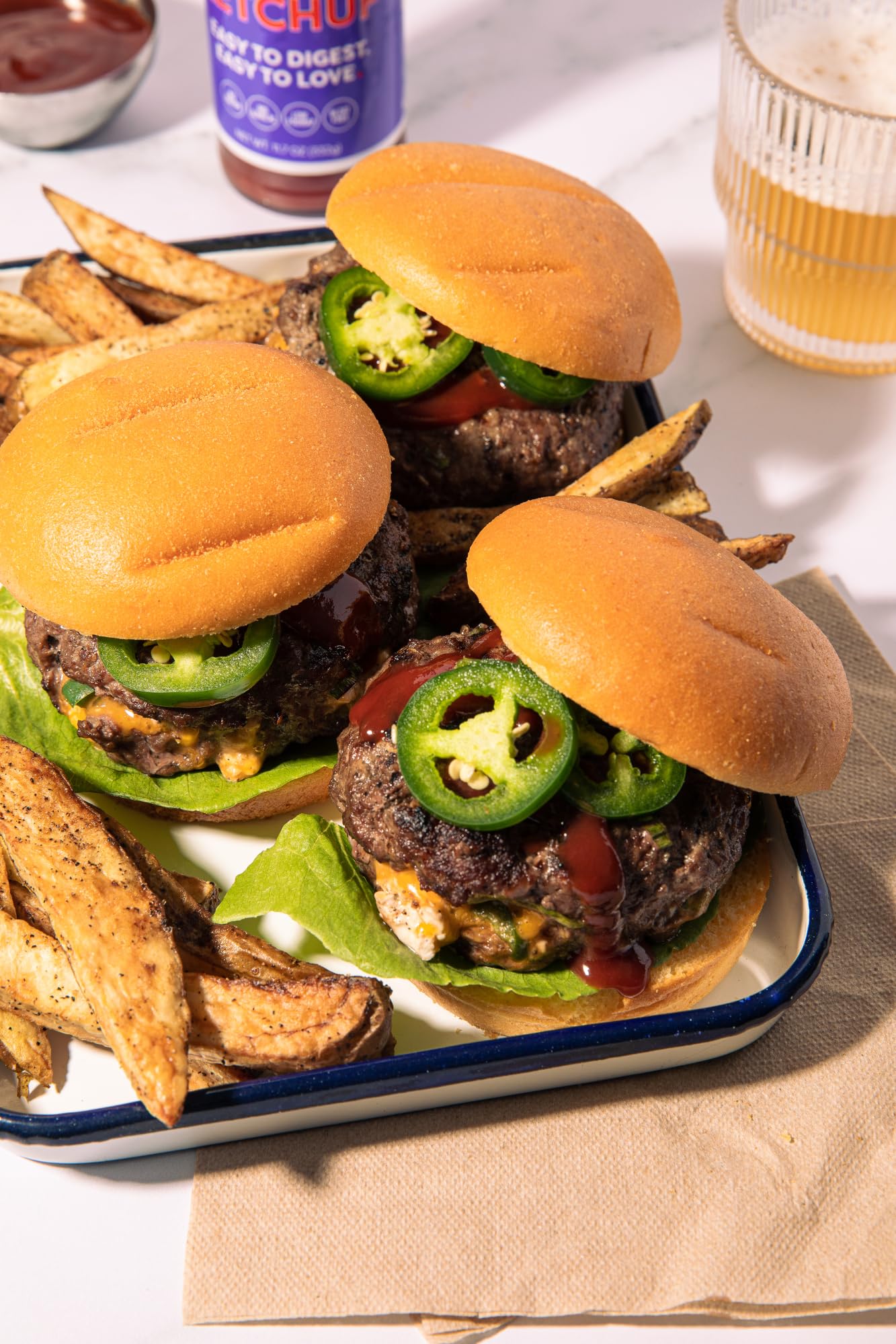 Fody Foods Vegan Regular Tomato Ketchup - Keto Friendly Condiment, Non GMO - Pack of 2