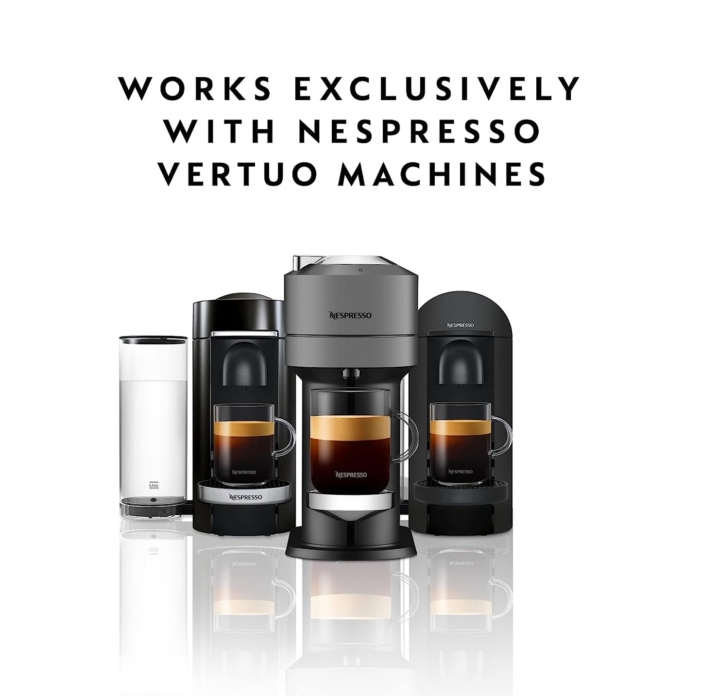 Nespresso Capsules Vertuo, Melozio, Medium Roast Coffee - 30 Count Coffee Pods, Brews 7.77 fl. oz.