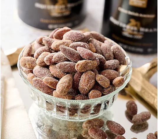 Squirrel, Crème Brulee Almonds, 3.5 oz - Gluten Free, Vegetarian - Pack of 2