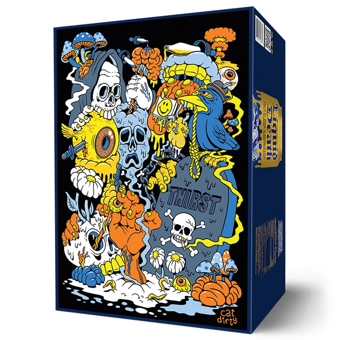 Dead Billionaire Iced Tea, Half Lemonade Half Black Tea Sweetened With Real Agave, B12 & B6 Vitamins, Low Calorie & Low Sugar - 8 Pack - King Size 19.2 oz Cans