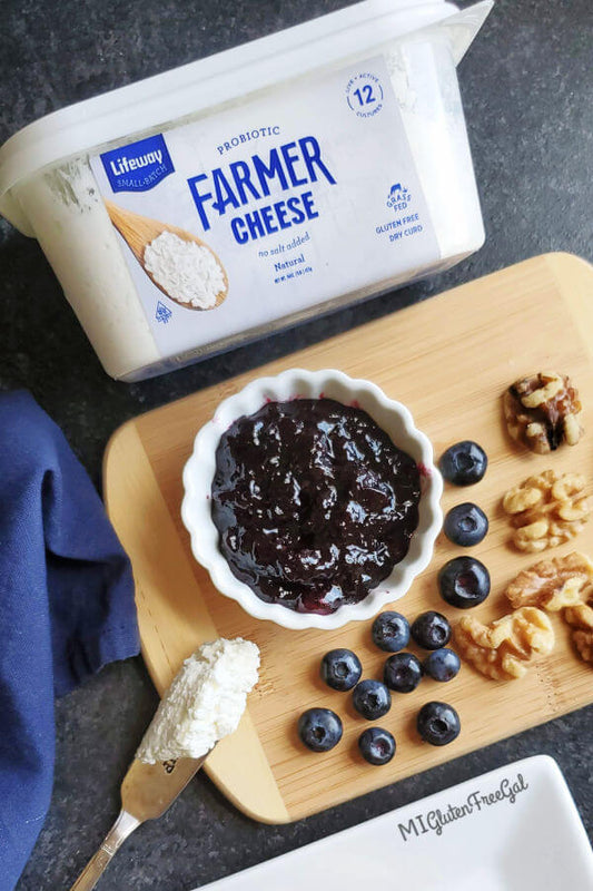 Farmer Cheese - Pack of 2 -16 oz each - Gluten Free - A low fat alternative to cream cheese.
