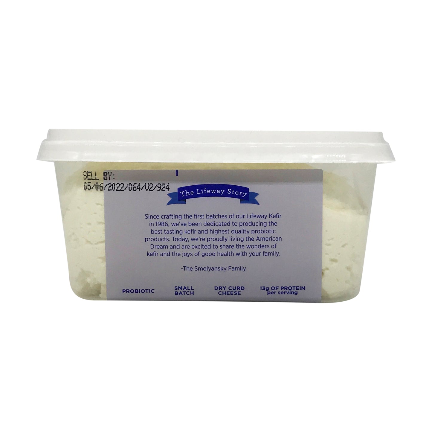 Farmer Cheese - Pack of 2 -16 oz each - Gluten Free - A low fat alternative to cream cheese.