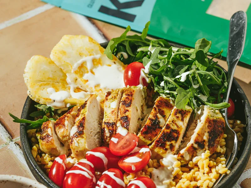 Kaizen Low Carb Keto Mediterranean Rice - High Protein (20g), Keto Friendly, Gluten-Free, Plant-Based - Pack of 3