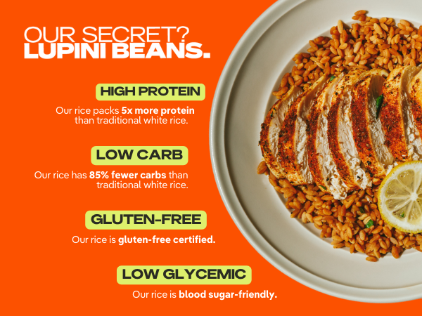 Kaizen Low Carb Keto Spanish Rice - High Protein (20g), Keto Friendly, Gluten-Free, Plant-Based - Pack of 3