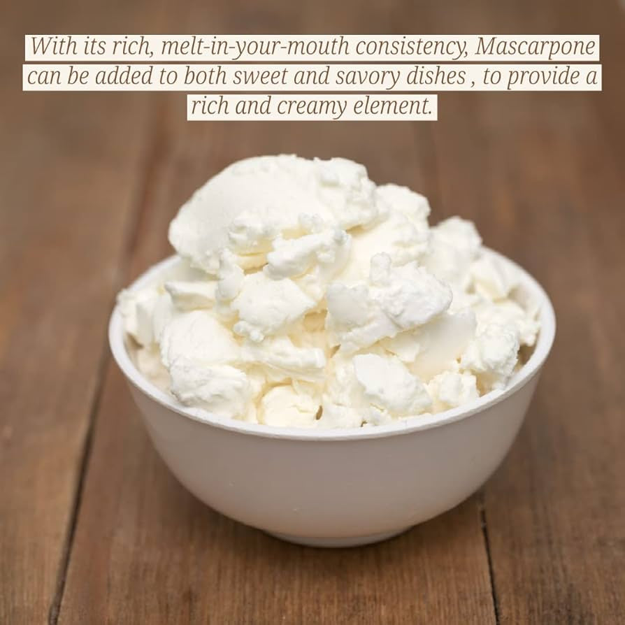 Mascarpone Cheese - Sterilgarda Italian Mascarpone Cheese - 1.1 lb - Pack of 2