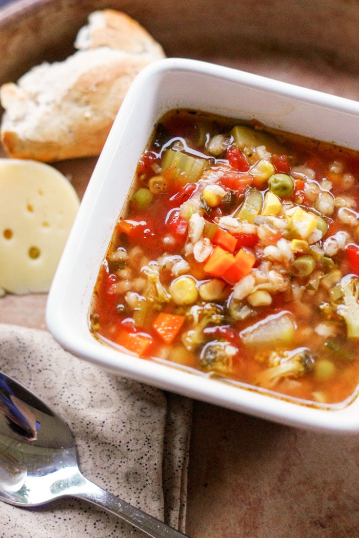 Rustic Vegetable Barley Soup Soup - 1 Quart