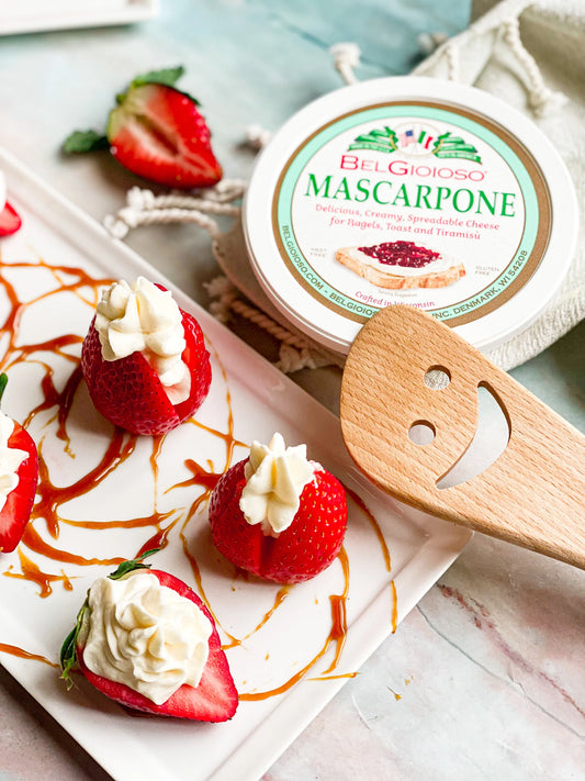 Belgioioso Fresh Mascarpone Cheese Cup - 8 oz - Pack of 12