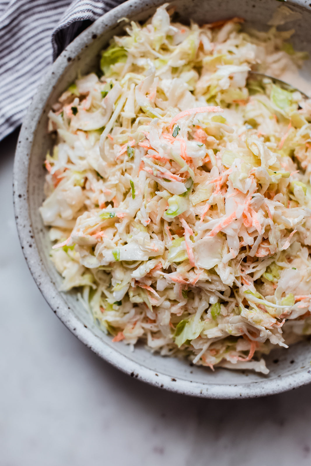 Natural Creamy Coleslaw - 5 lb - 2/Case