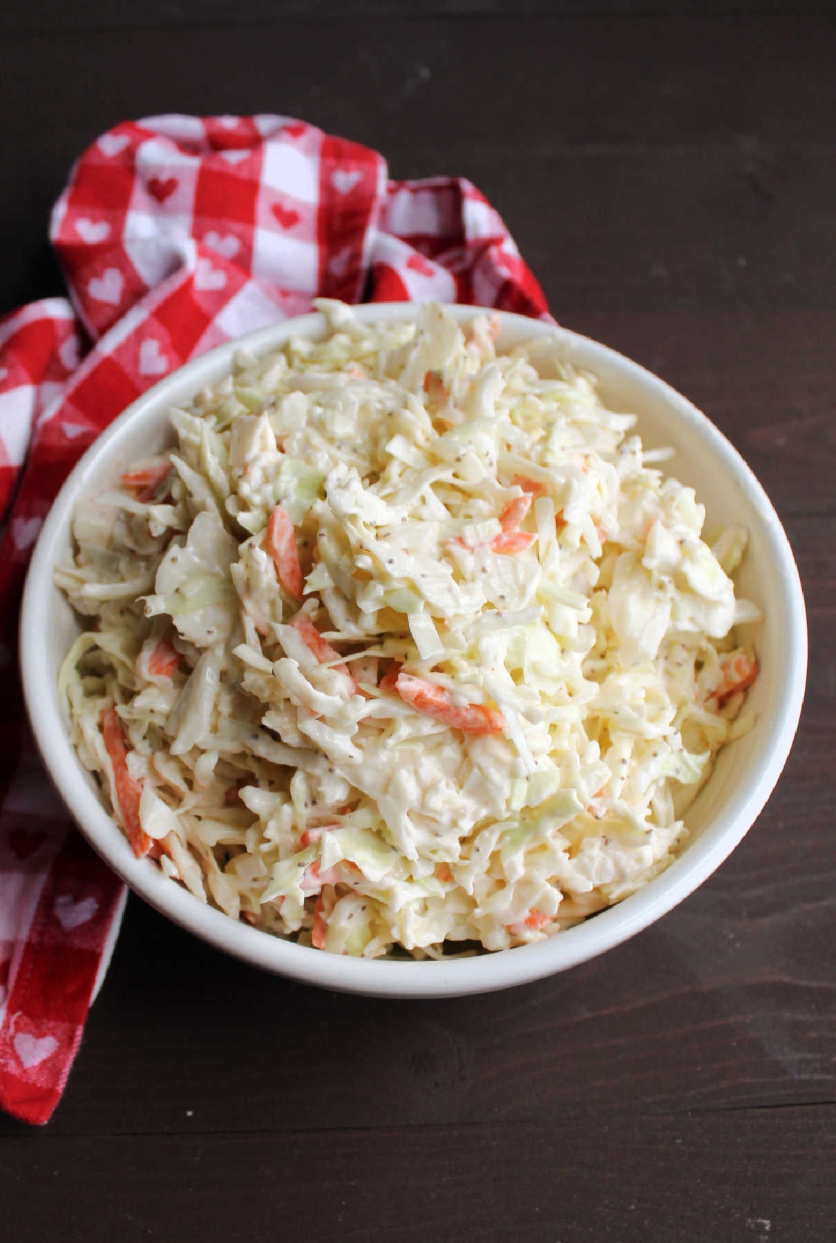 Natural Creamy Coleslaw - 5 lb - 2/Case