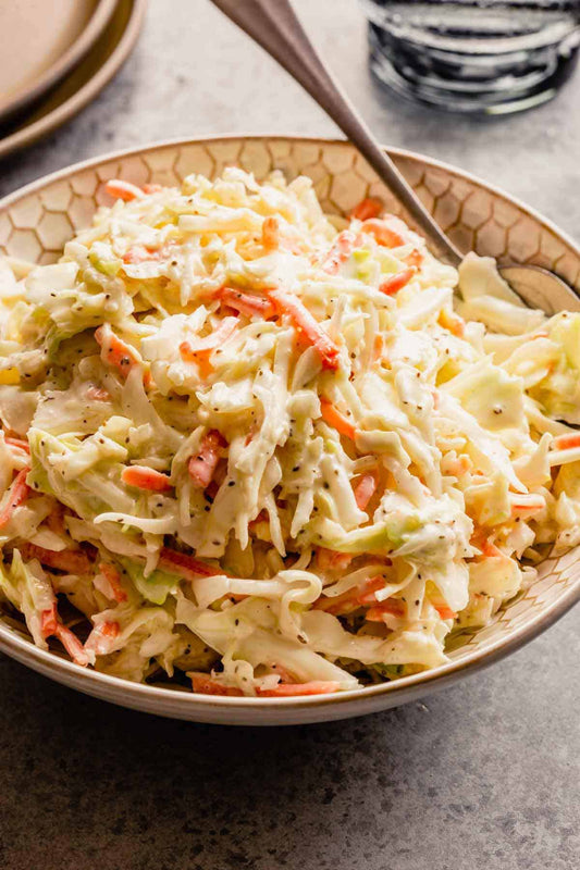 Natural Creamy Coleslaw - 5 lb - 2/Case