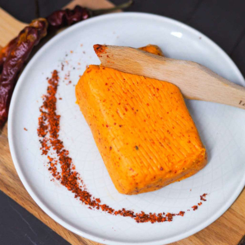 Bordier Espelette Chili Butter Plaquette, 4.4 oz - Pack of 3