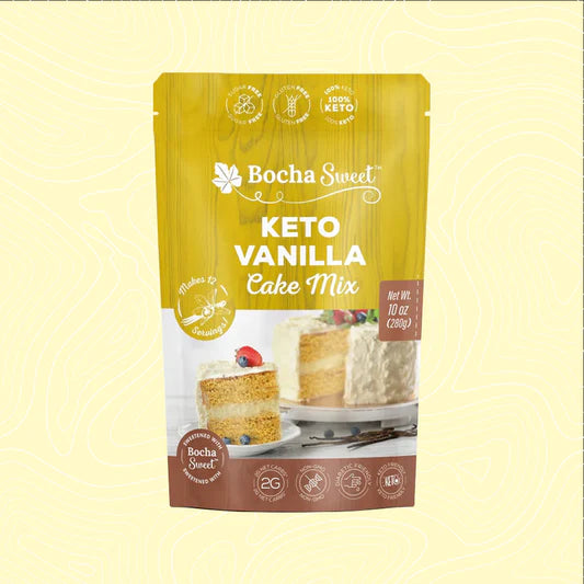 Keto Vanilla Cake Mix, 10.6 oz - Pack of 2
