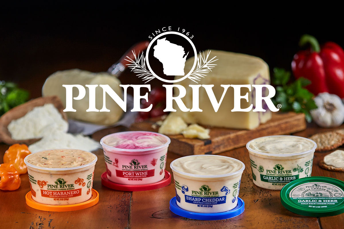 Pine River Cheese Spread Variety - 8 oz - Pack of 4