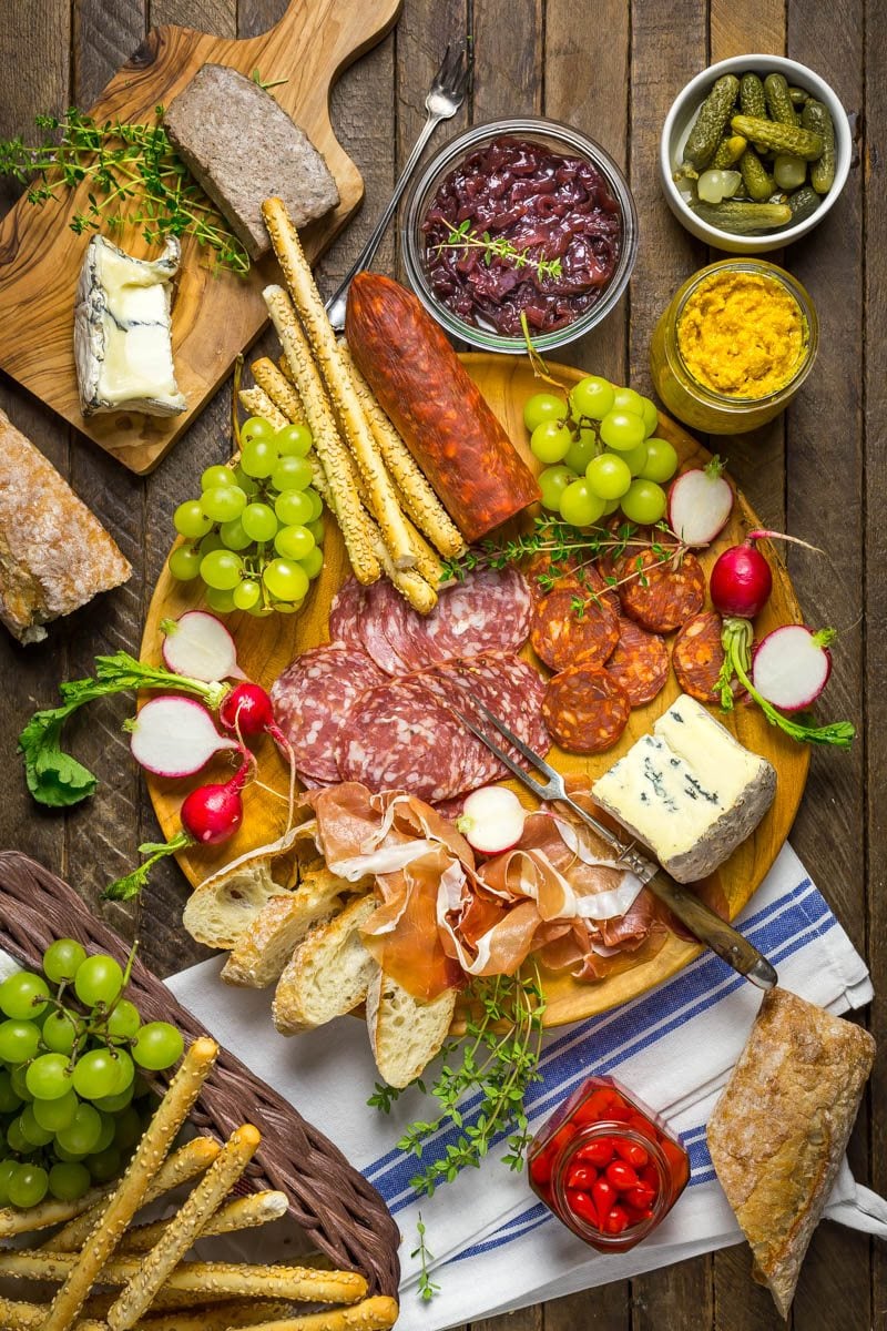 Picnic Charcuterie Style Spread - includes 7 Gourmet Favorites