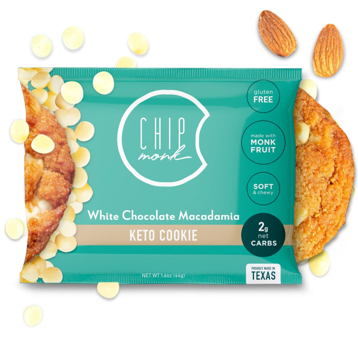 ChipMonk Keto Sampler Cookie Box - Low Carb, Gluten Free, Sugar Free Variety Snack Box