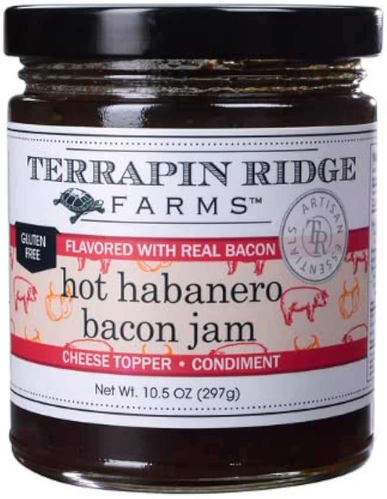 Terrapin Ridge Farms Gourmet Hot Habanero Bacon Jam
